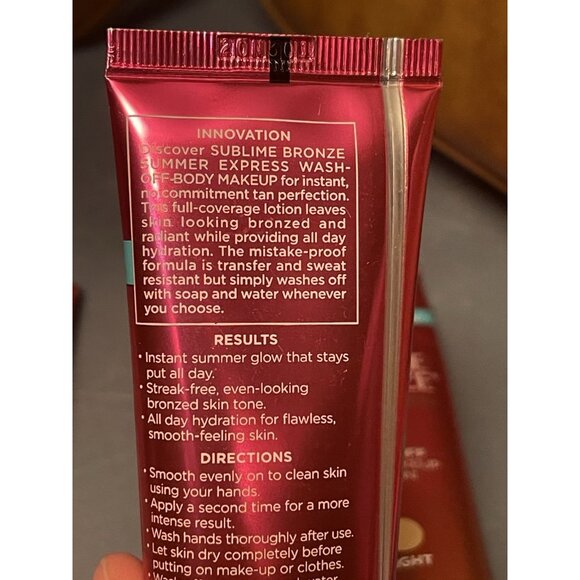 2~L'Oreal Paris LIGHT Body Makeup Lotion Sublime Bronze Summer Express - Picture 4 of 5